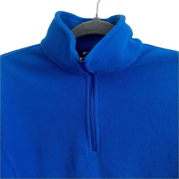 Lands' End Cobalt Blue Performance Fleece Sweater Womens Size S Hiking Athletic - Picture 5 of 11